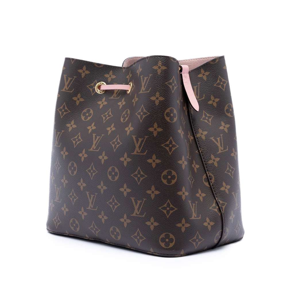Louis Vuitton Monogram Neonoe MM Brown Good condition - Back View