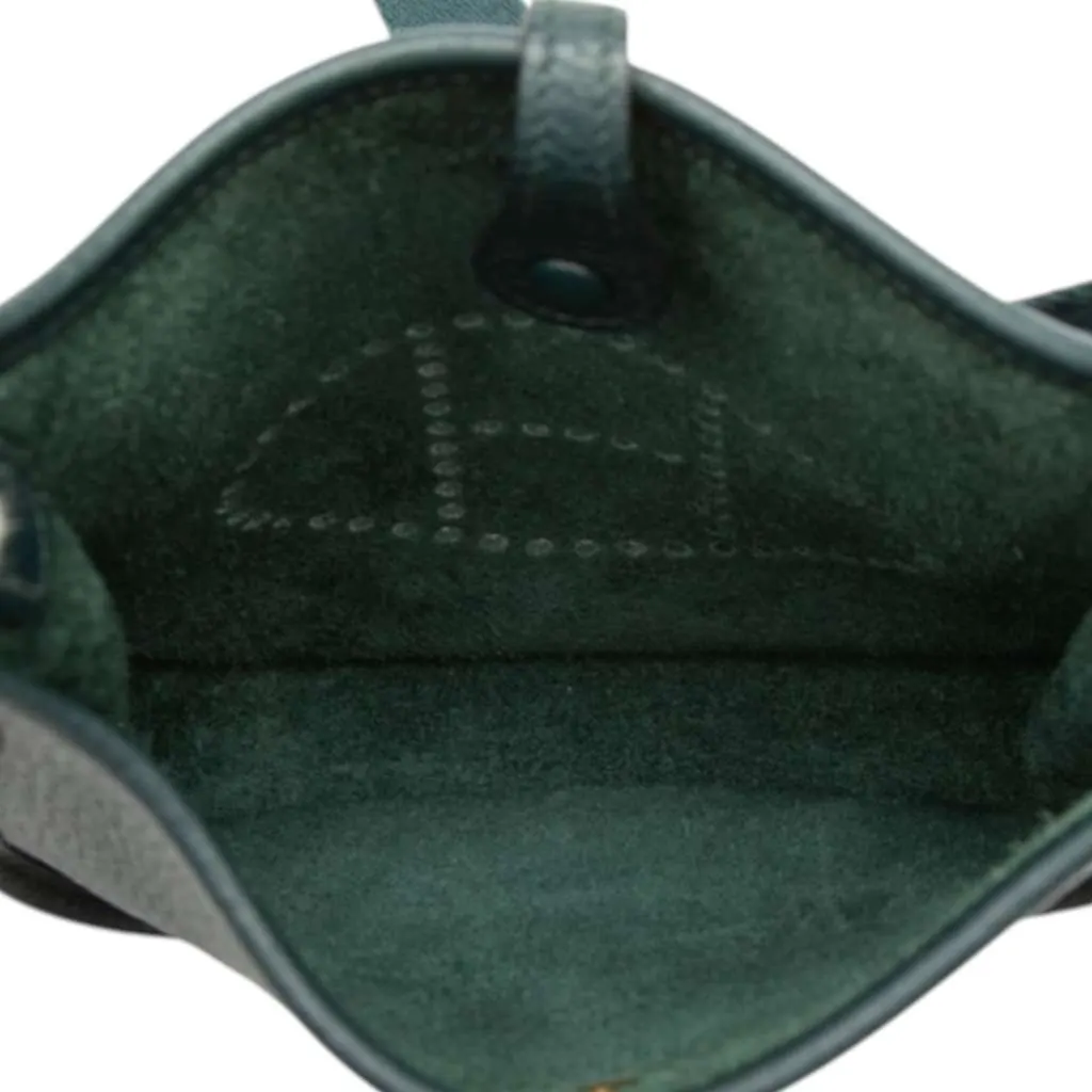 Hermès Clemence Evelyne 16 Amazone Green Leather Good - Model View