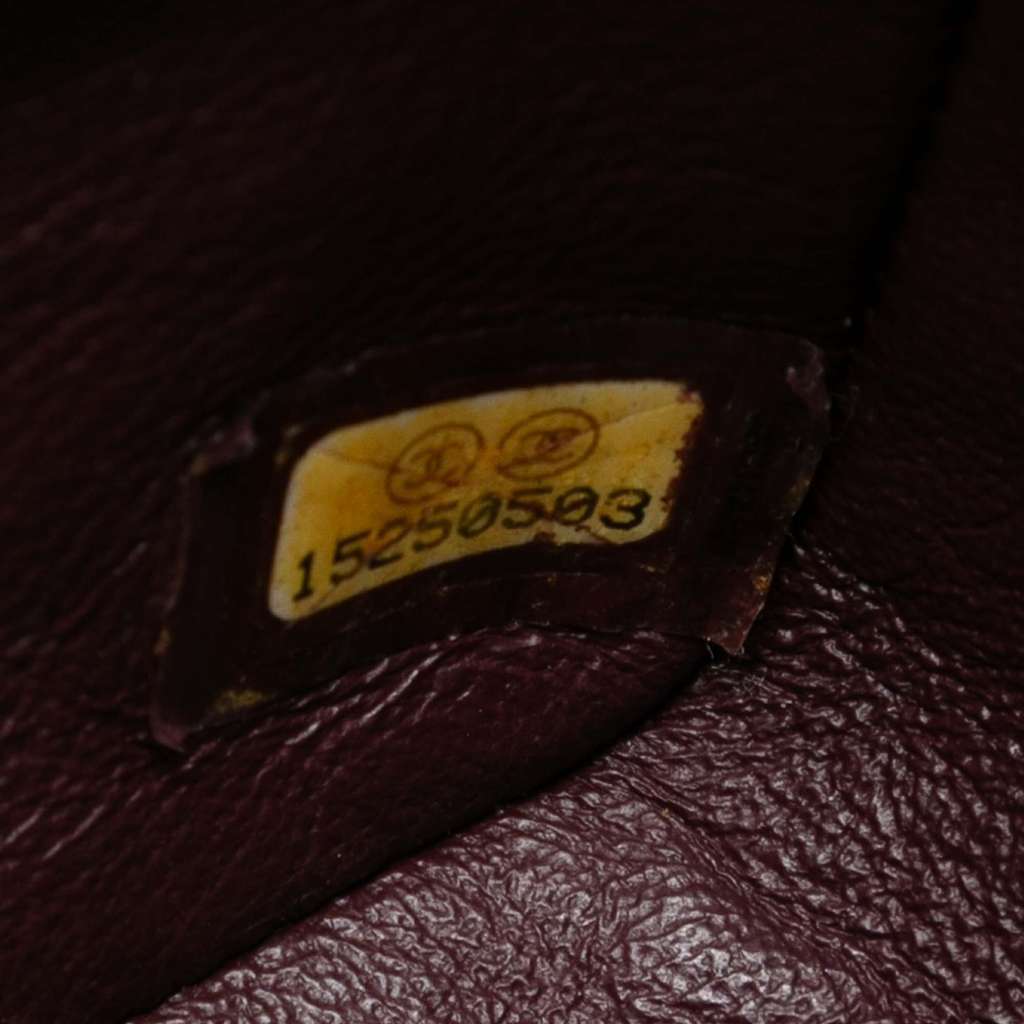 Chanel Jumbo Classic Caviar Double Flap Black Leather Good condition - Box View