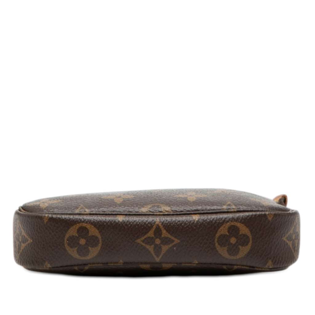 Louis Vuitton Monogram Mini Pochette Accessoires Brown Good condition - Inside View