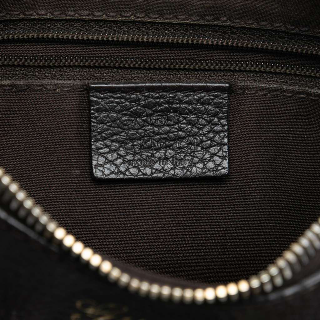 Gucci GG Crystal Abbey D Ring Shoulder Bag Beige Fair condition - Box View