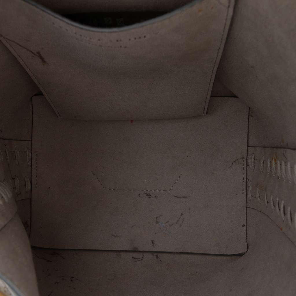 Stella Mccartney Alter Mat Frayme Bucket Bag White Polyester Good condition - Model View