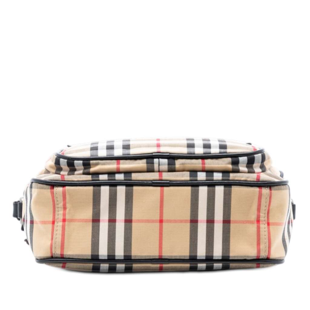 Burberry House Check Nylon Paddy Crossbody Beige Good condition - Inside View