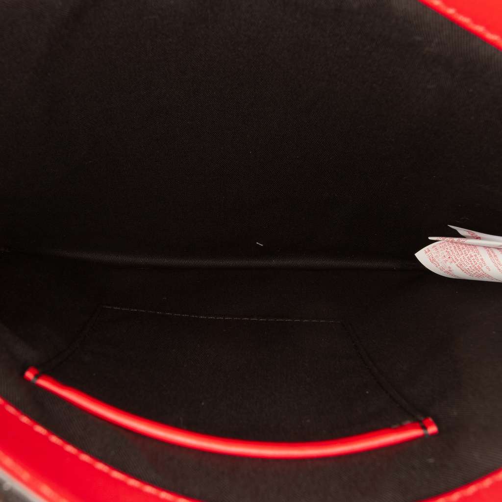 Marni Leather Pocket Crossbody Red Leather Good condition - Box View