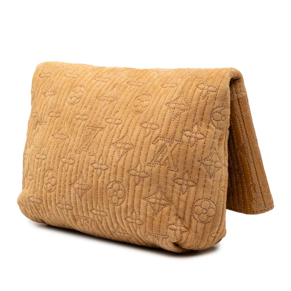 Louis Vuitton Monogram Motard After Dark Brown Leather Good condition - Back View