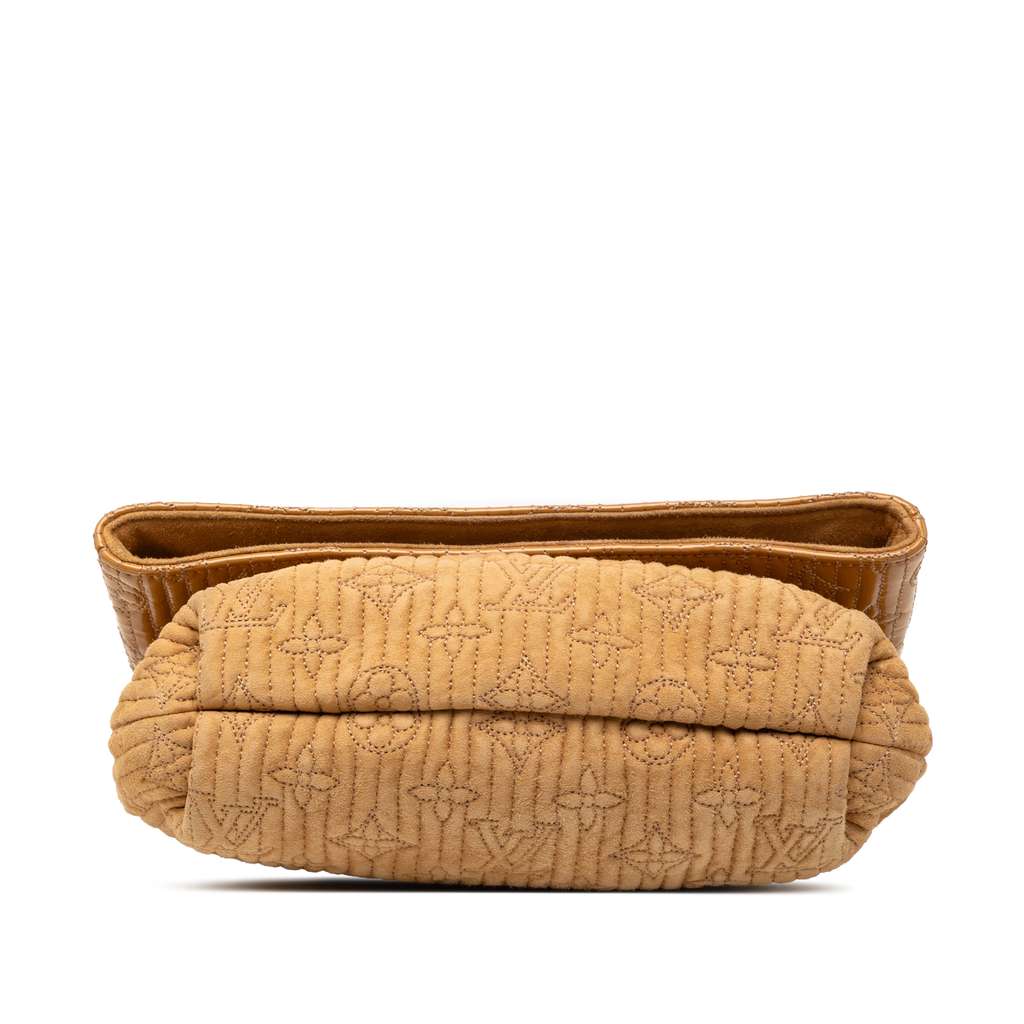 Louis Vuitton Monogram Motard After Dark Brown Leather Good condition - Inside View