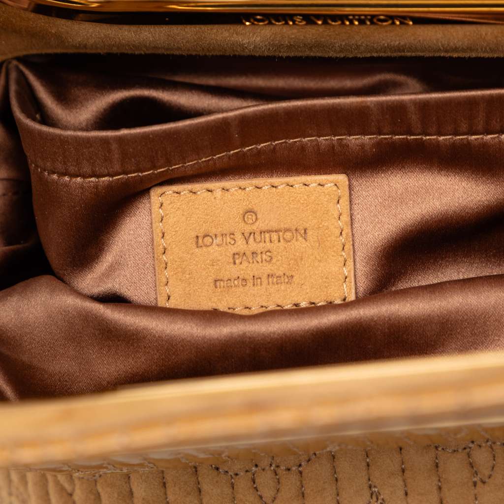 Louis Vuitton Monogram Motard After Dark Brown Leather Good condition - Box View