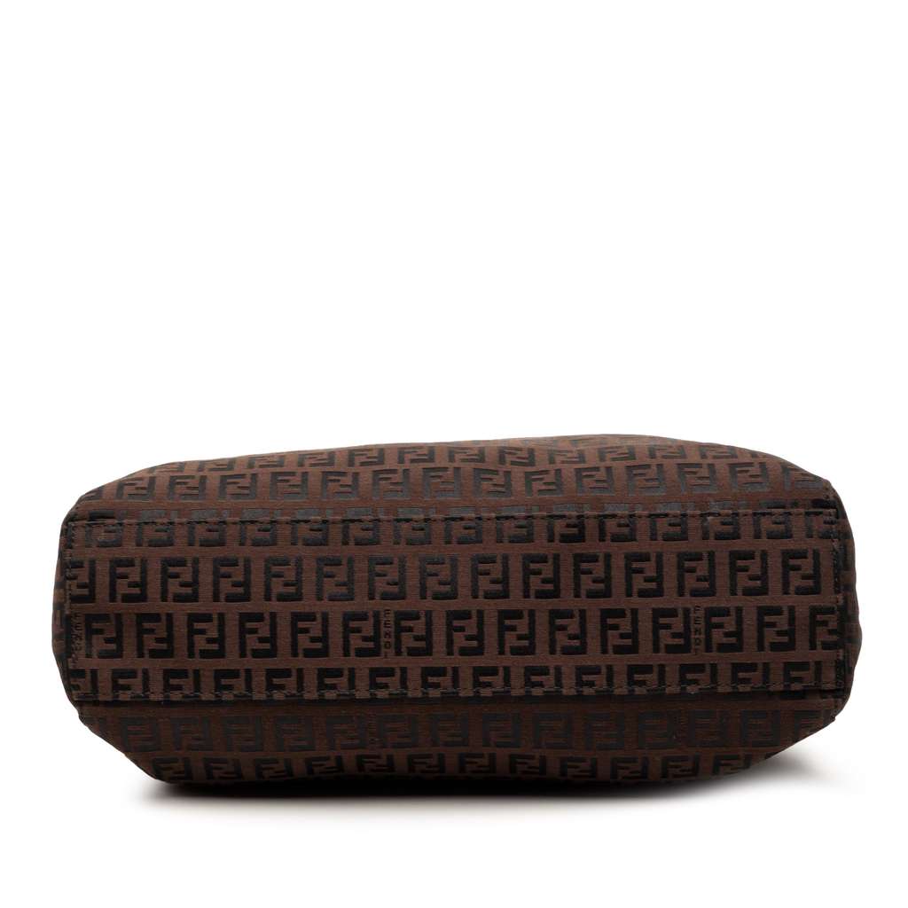 Fendi Zucchino Canvas Tote Brown Canvas Good condition - Inside View