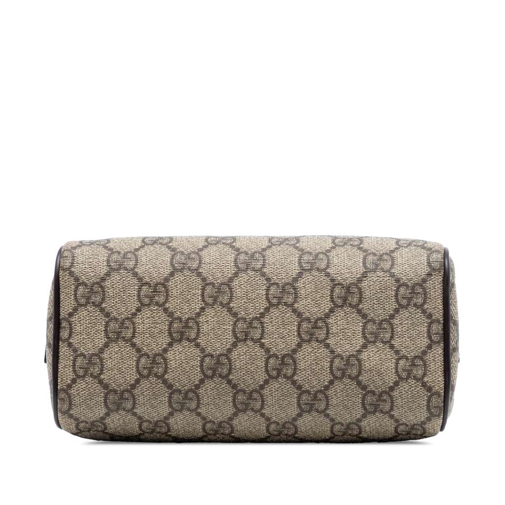 Gucci GG Supreme Pouch Beige Very good condition - Inside View