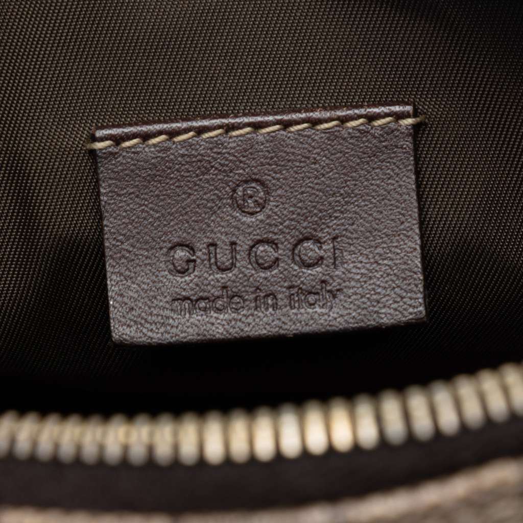 Gucci GG Supreme Pouch Beige Very good condition - Box View