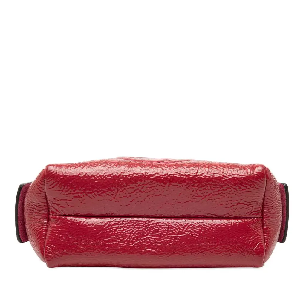 Gucci Patent Soho Cosmetic Pouch Pink Leather Very good - Inside View