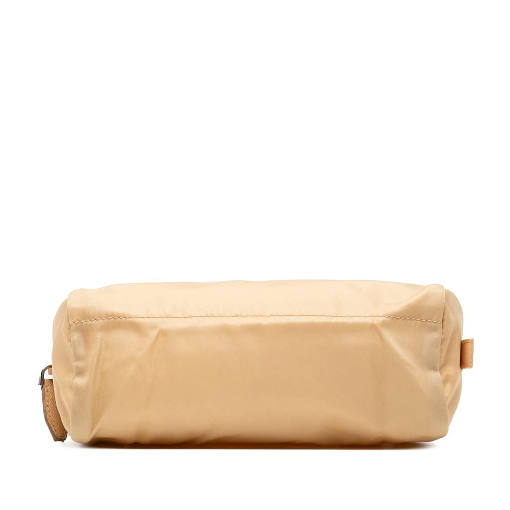 Prada Tessuto Cosmetic Pouch Beige Good condition - Inside View