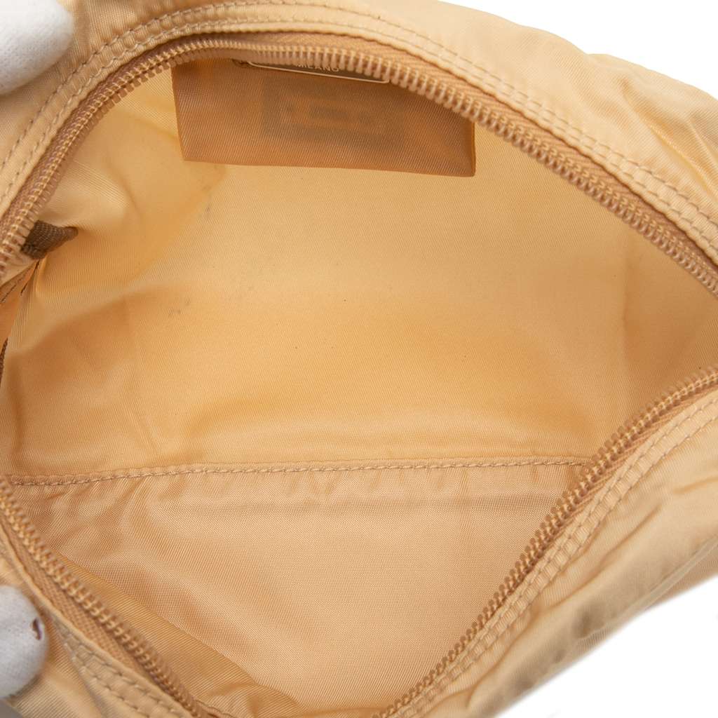Prada Tessuto Cosmetic Pouch Beige Good condition - Model View