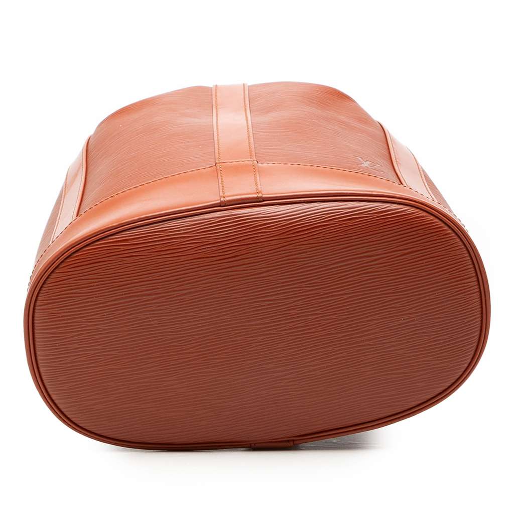 Louis Vuitton Epi Randonnee PM Brown Leather Good condition - Inside View
