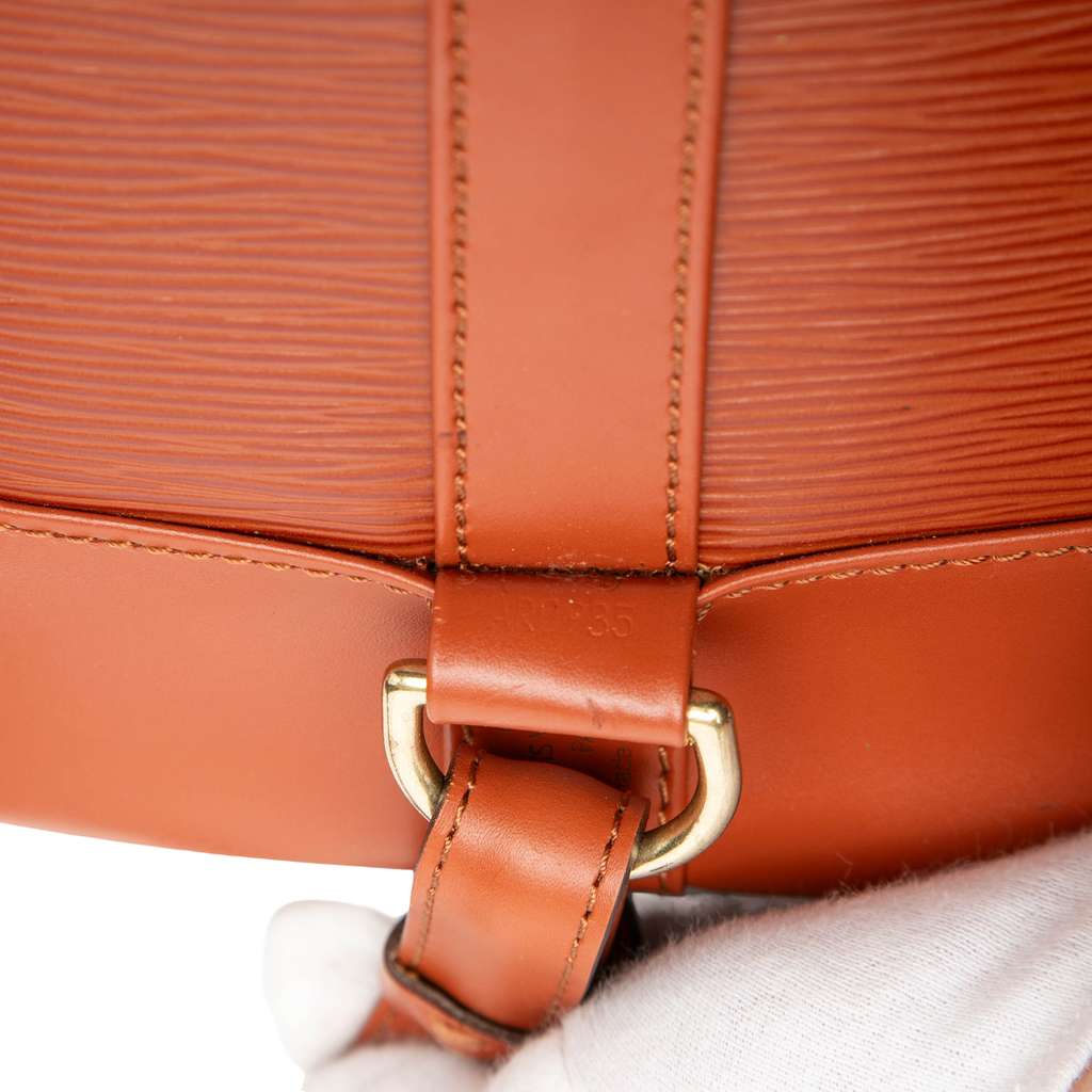 Louis Vuitton Epi Randonnee PM Brown Leather Good condition - Box View