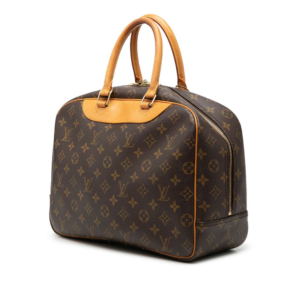 Louis Vuitton Monogram Deauville Brown Fair condition - Back View