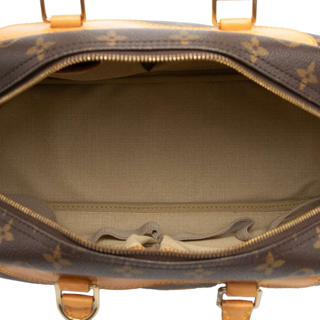 Louis Vuitton Monogram Deauville Brown Fair condition - Model View