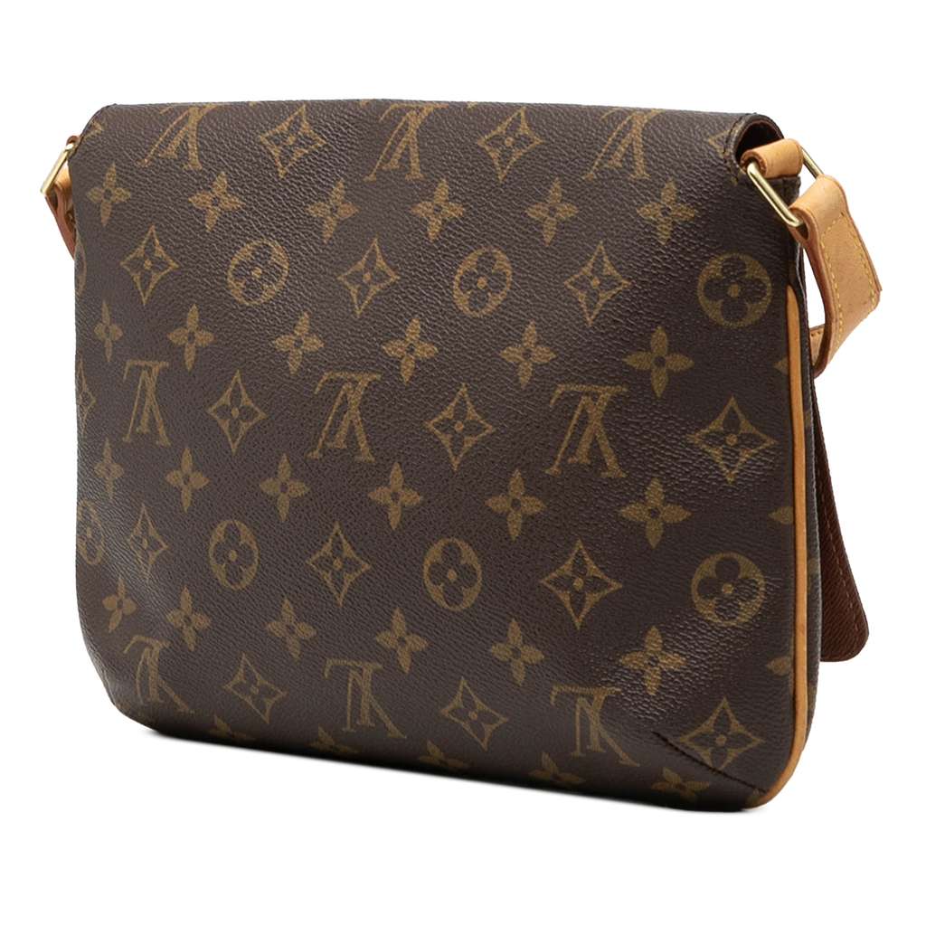 Louis Vuitton Monogram Musette Tango Short Strap Brown Good condition - Back View
