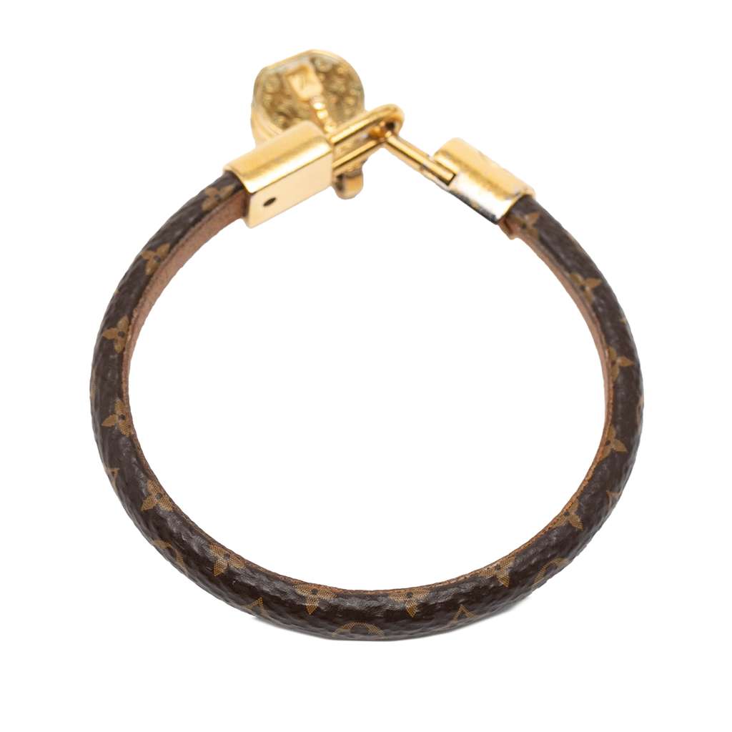 Louis Vuitton Monogram Tribute Bracelet Brown Good condition - Inside View