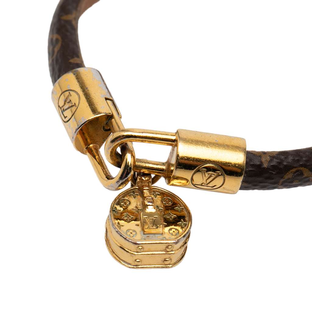 Louis Vuitton Monogram Tribute Bracelet Brown Good condition - Model View