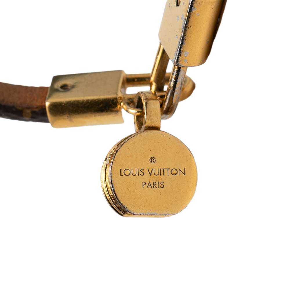 Louis Vuitton Monogram Tribute Bracelet Brown Good condition - Box View