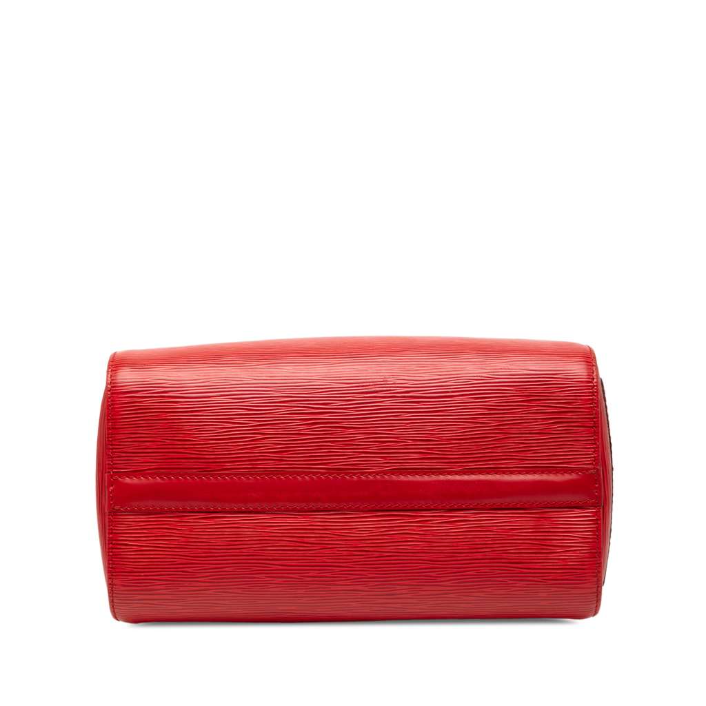 Louis Vuitton Epi Speedy 25 Red Leather Good condition - Inside View