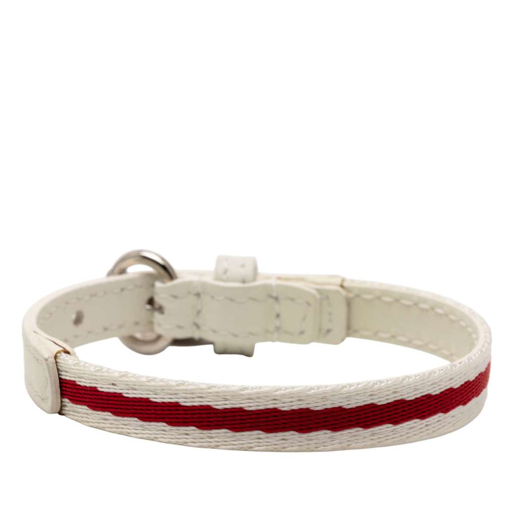 Gucci Gucci Loves You Leather Bracelet White Leather Good condition - Inside View