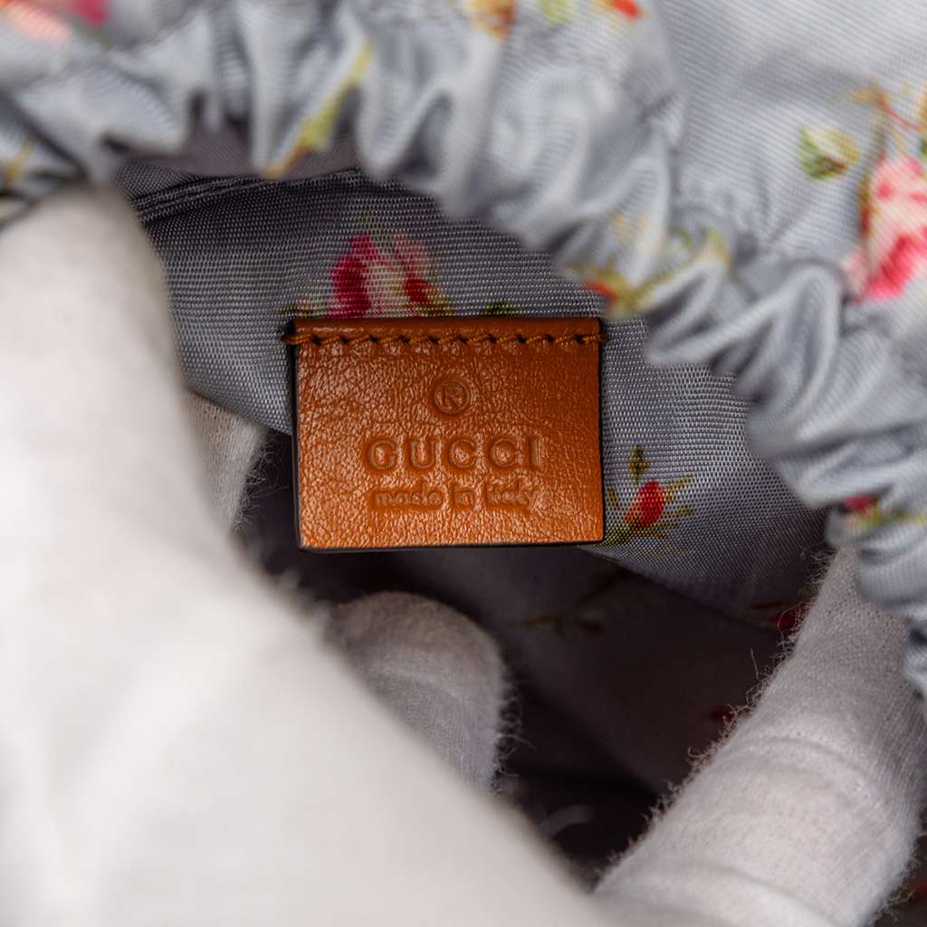 Gucci Small Cestino Wicker Bucket Bag Beige Good condition - Box View