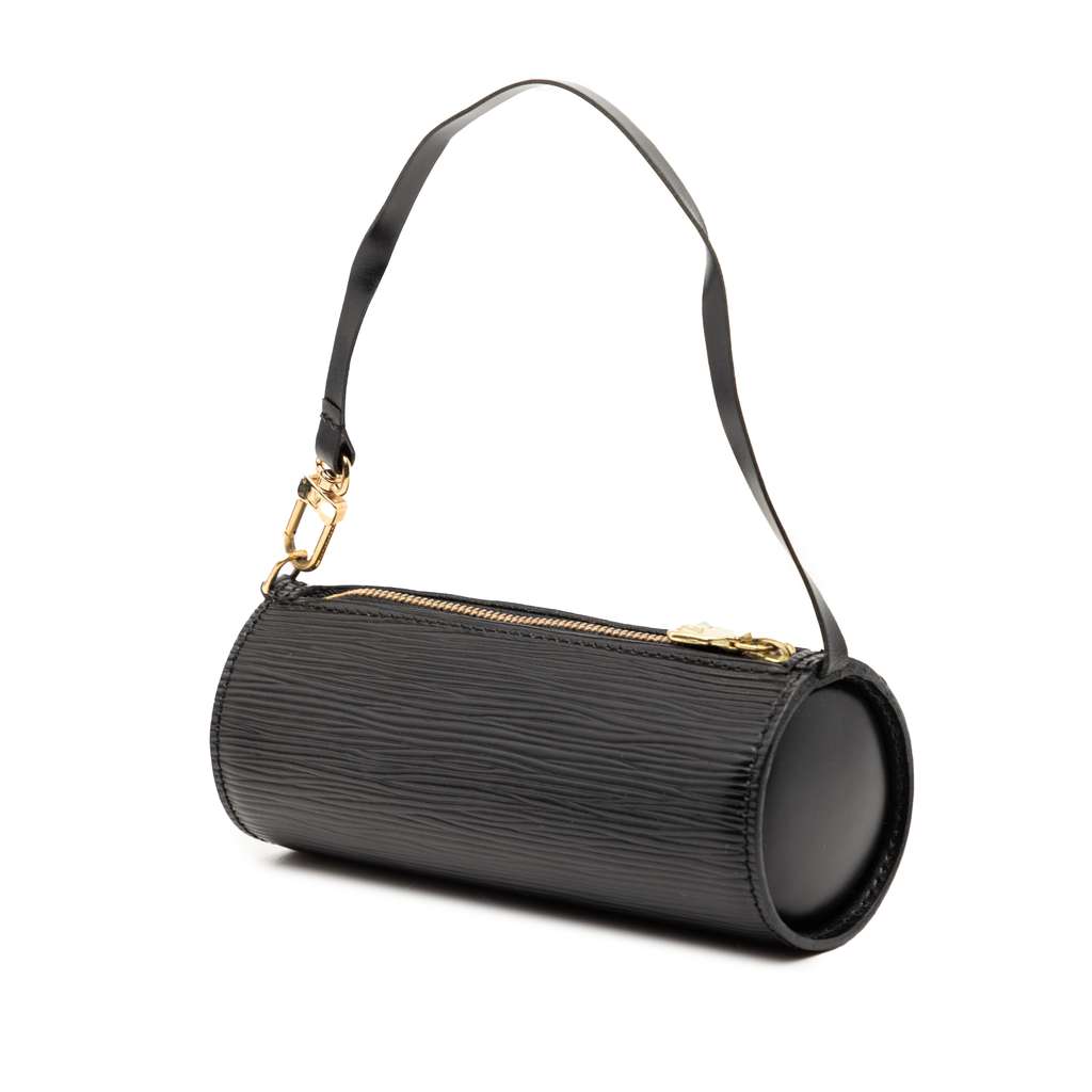 Louis Vuitton Epi Pochette Papillon Black Leather Good condition - Back View