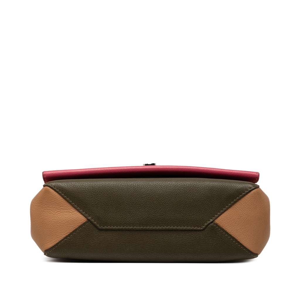 Louis Vuitton Tricolor Leather Lockme II BB Pink Leather Good condition - Inside View