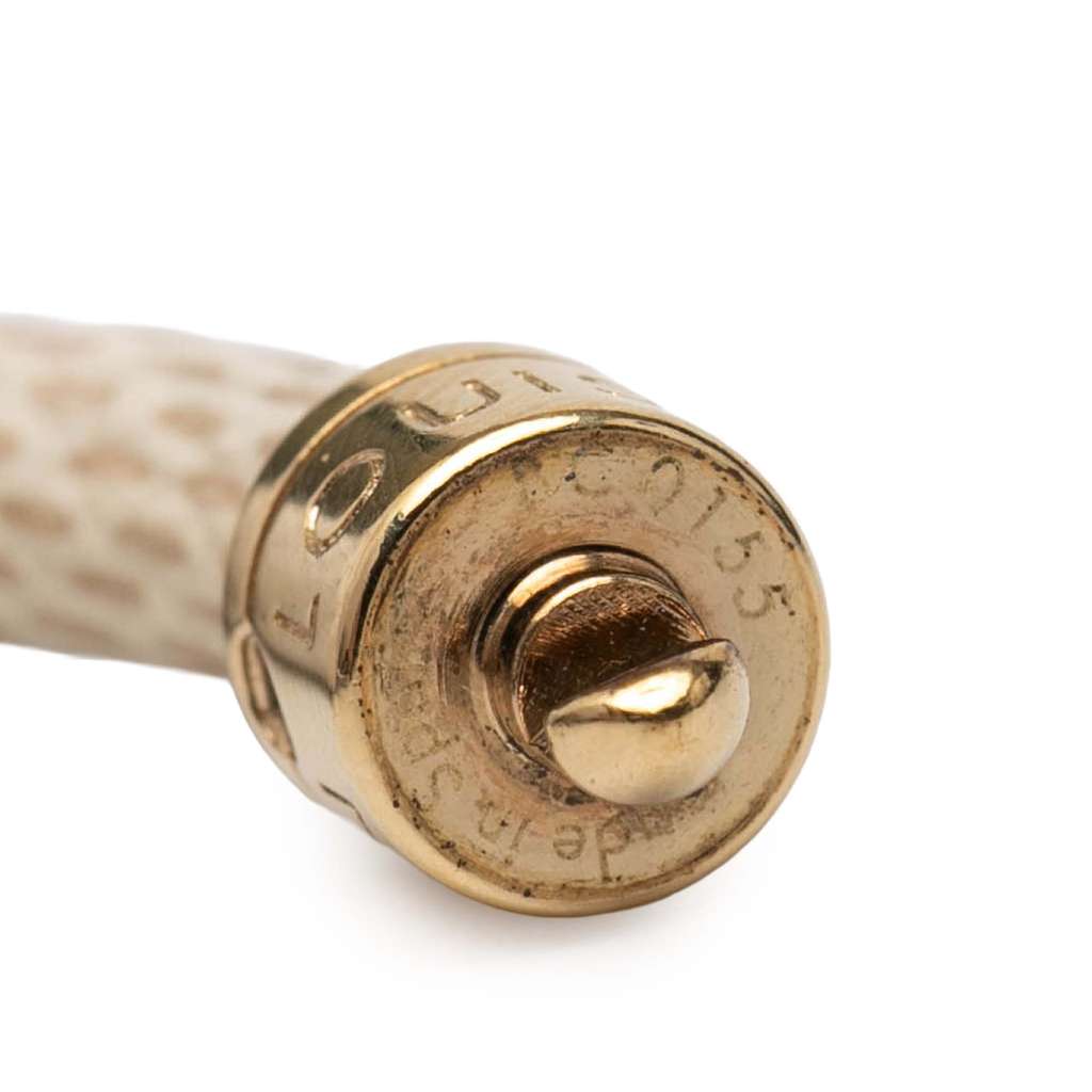 Louis Vuitton Damier Azur Keep It Bracelet White Good condition - Model View