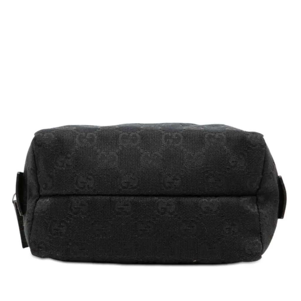 Gucci GG Canvas Pouch Black Canvas Very good - Inside View