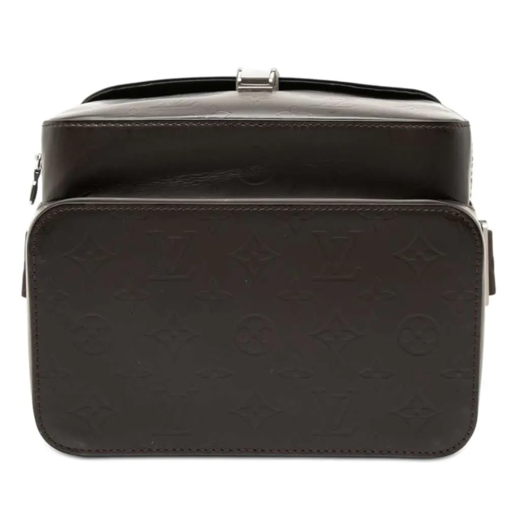 Louis Vuitton Monogram Glace Charly Brown Leather Good - Inside View
