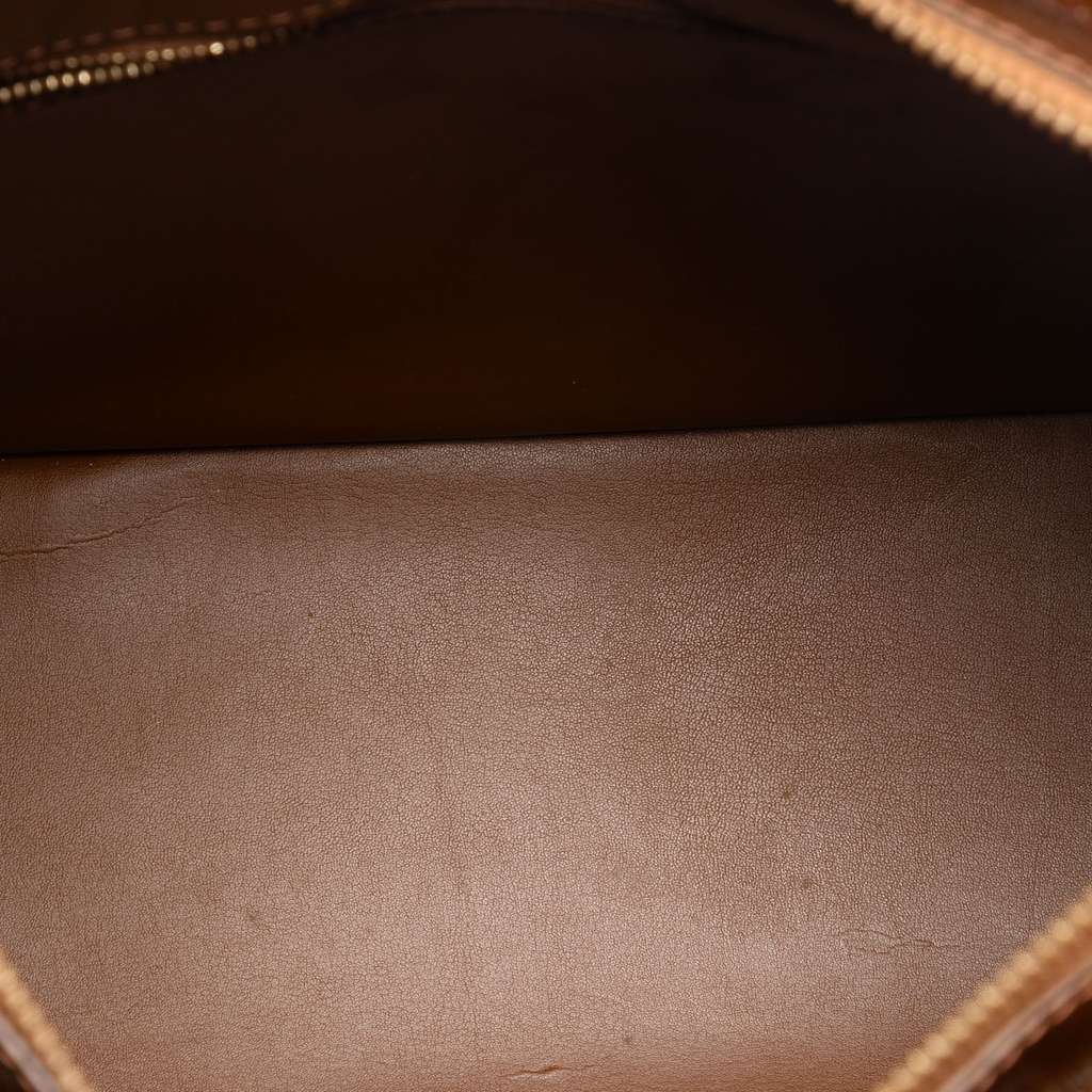 Louis Vuitton Monogram Vernis Houston Brown Leather Good condition - Model View