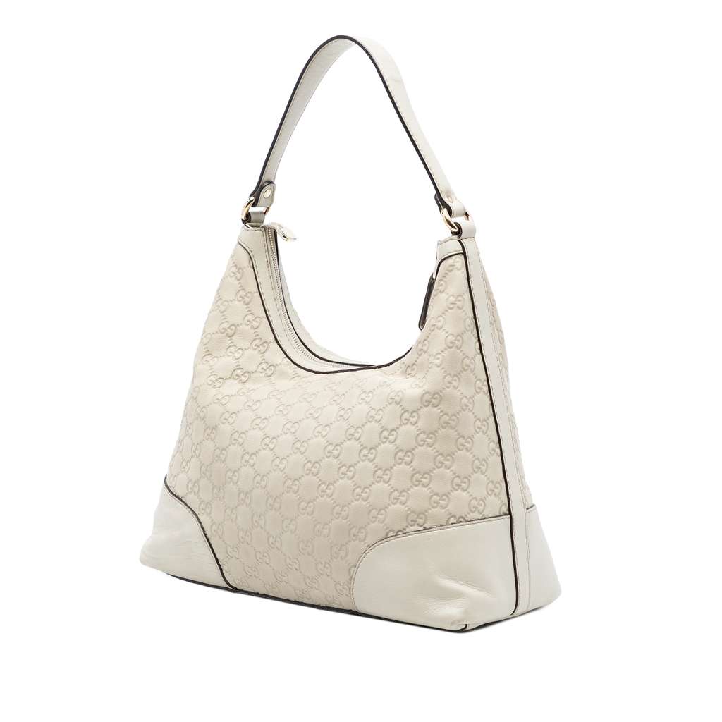 Gucci Guccissima Lovely Shoulder Bag Brown Leather Good condition - Back View