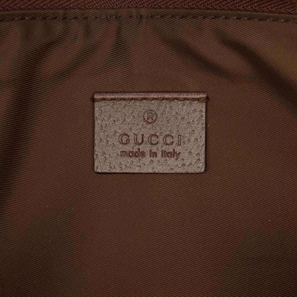 Gucci GG Supreme Bengal Clutch Beige Good condition - Box View