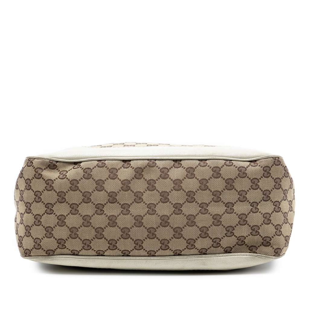 Gucci GG Canvas Charlotte Hobo Beige Good condition - Inside View