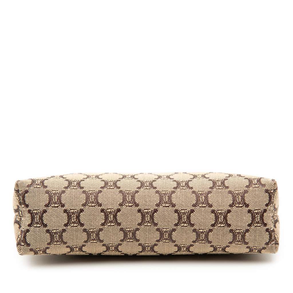 Celine Macadam Canvas Coin Pouch Beige Good condition - Inside View