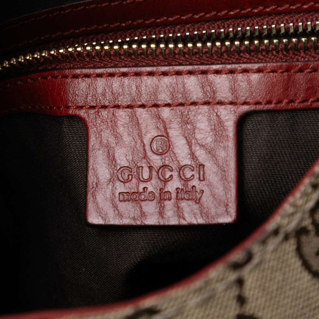 Gucci GG Canvas Charlotte Crossbody Beige Fair condition - Box View