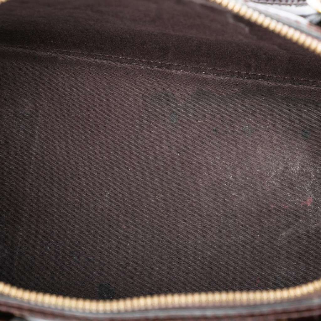 Louis Vuitton Monogram Vernis Alma PM Purple Leather Good condition - Model View