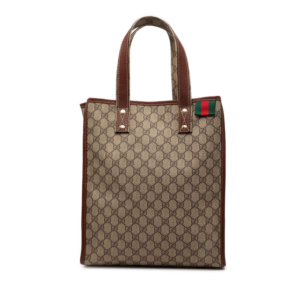 Gucci حقيبة تسوق من GG Supreme Web