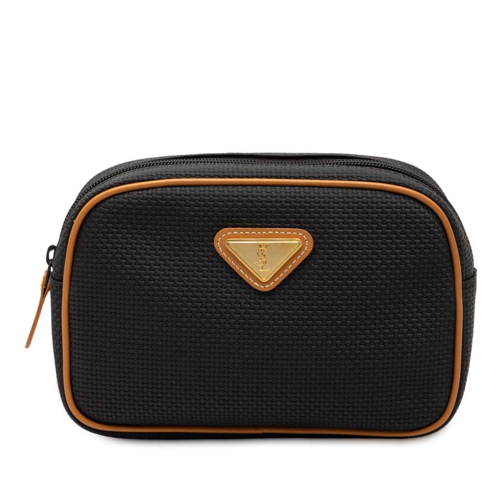Saint Laurent Coated Canvas Pouch
