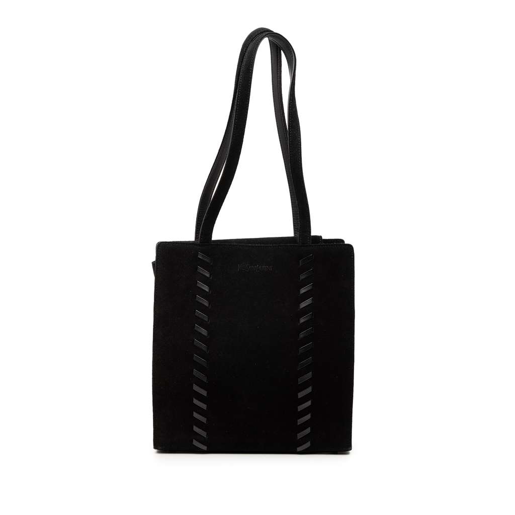 Saint Laurent Suede Stitch Tote
