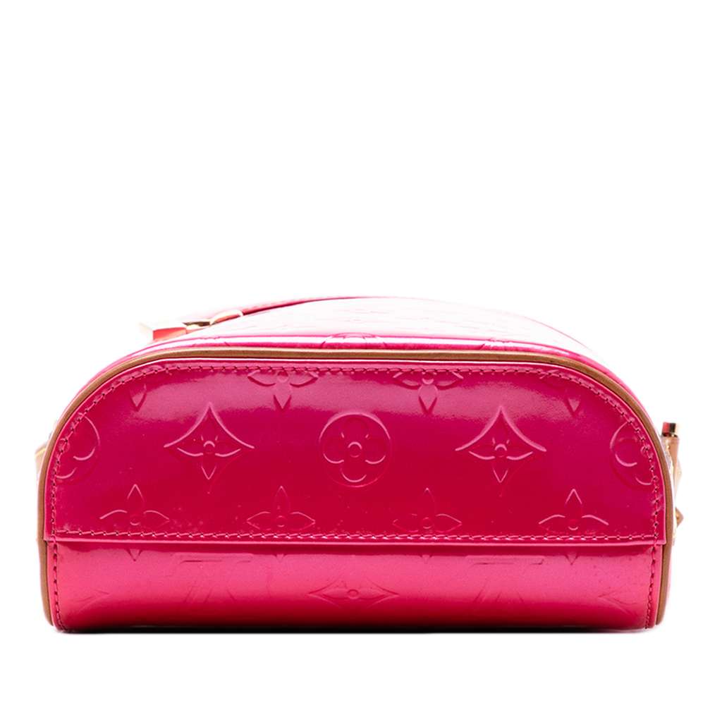 Louis Vuitton Monogram Vernis Sullivan Vertical PM Pink Leather Good condition - Inside View