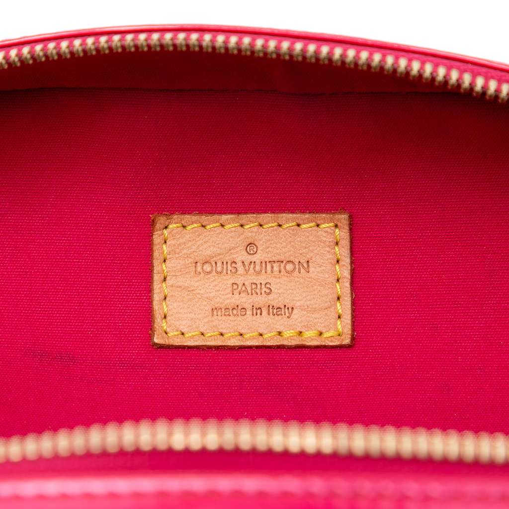 Louis Vuitton Monogram Vernis Sullivan Vertical PM Pink Leather Good condition - Box View