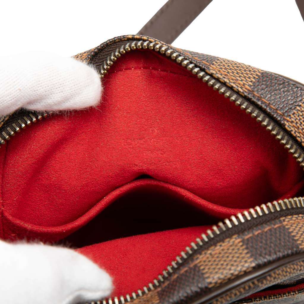 Louis Vuitton Damier Ebene Rift Brown Fair condition - Box View