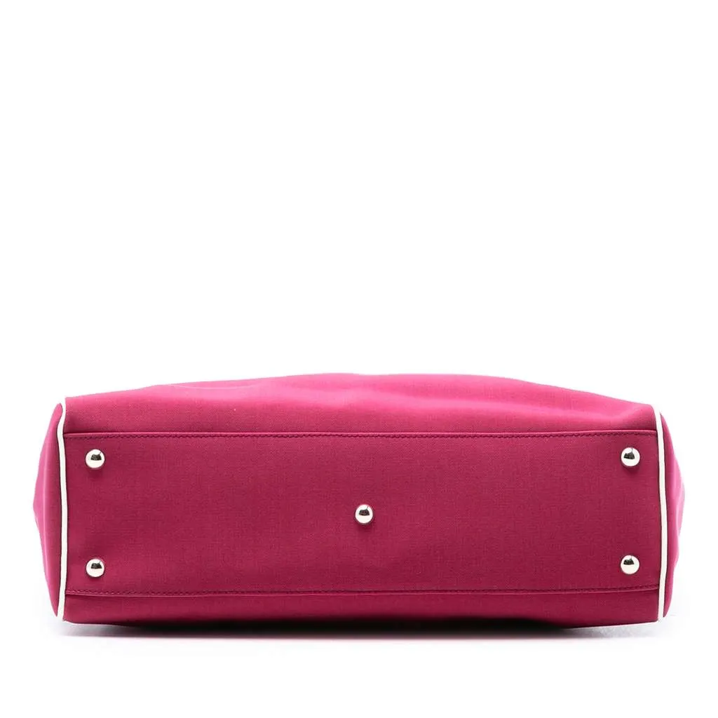 Gucci Canvas Web Tote Pink Canvas Very good - Inside View