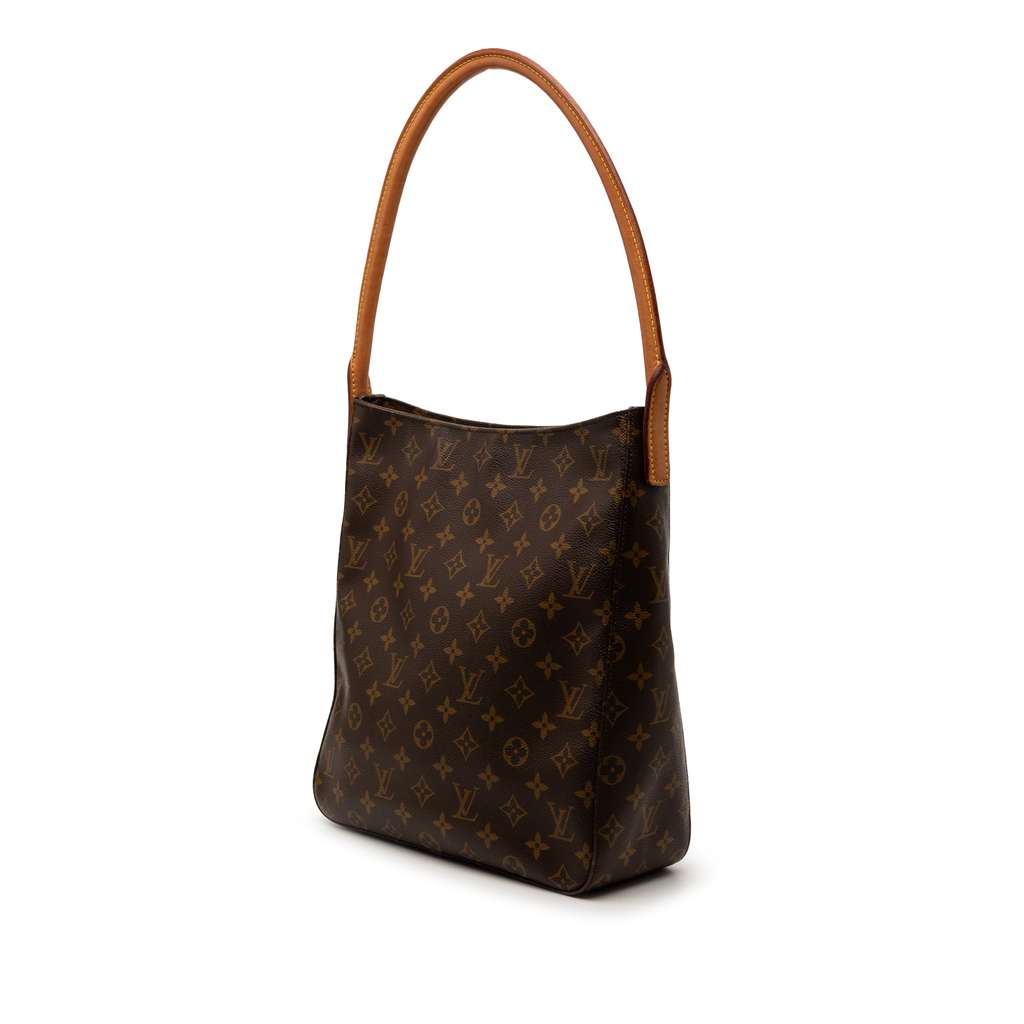 Louis Vuitton Monogram Looping GM Brown Good condition - Back View