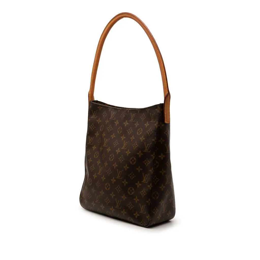 Louis Vuitton Monogram Looping GM Brown Canvas Very good - Back View
