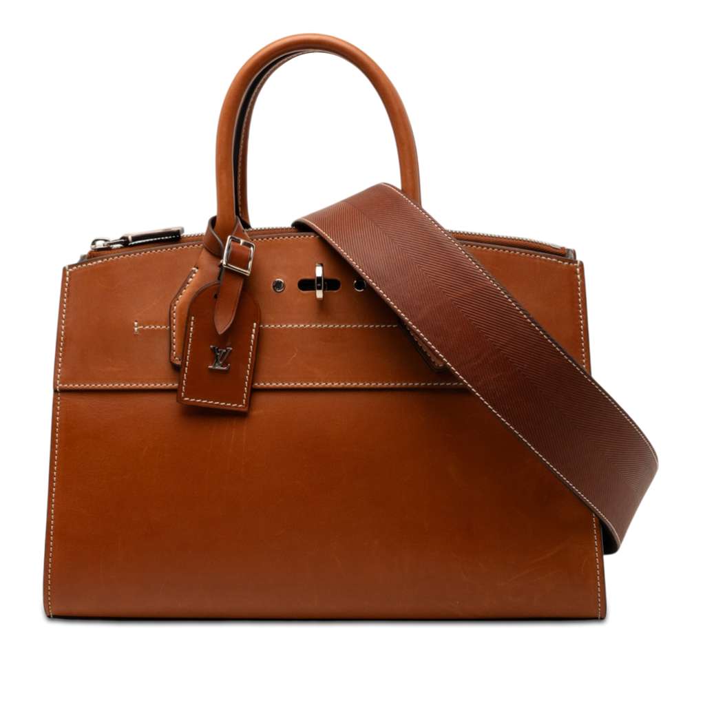 Louis Vuitton Leather City Steamer MM